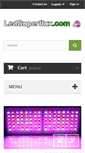 Mobile Screenshot of ledsuperflux.com